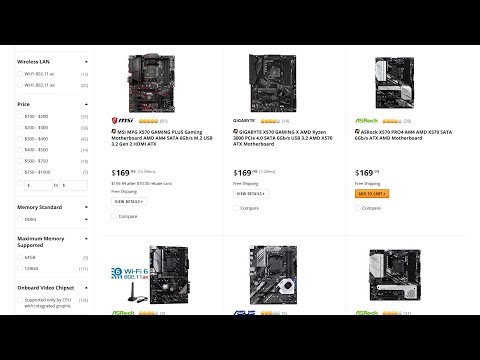 Thunderbolt 3 motherboards