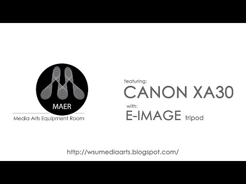 Canon XA30 How-To
