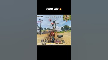 SQUAD WIPE 🔥 #codm #codmslayeryt #shorts