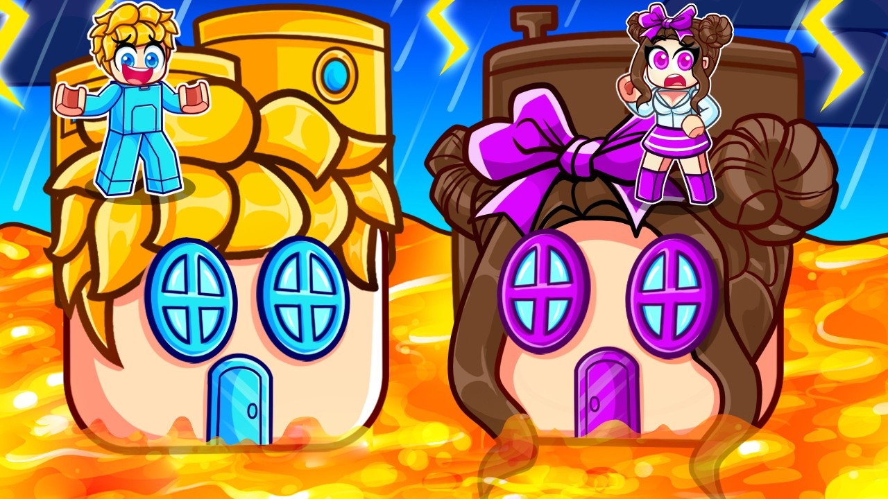 Ukri's und Nelly's HÄUSER gegen KATASTROPHEN in Roblox!