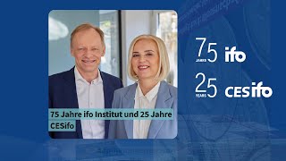 ifo Jubiläumswebsite celebrate.ifo.de  | 75 Jahre ifo  | 25 Jahre CESifo Netzwerk