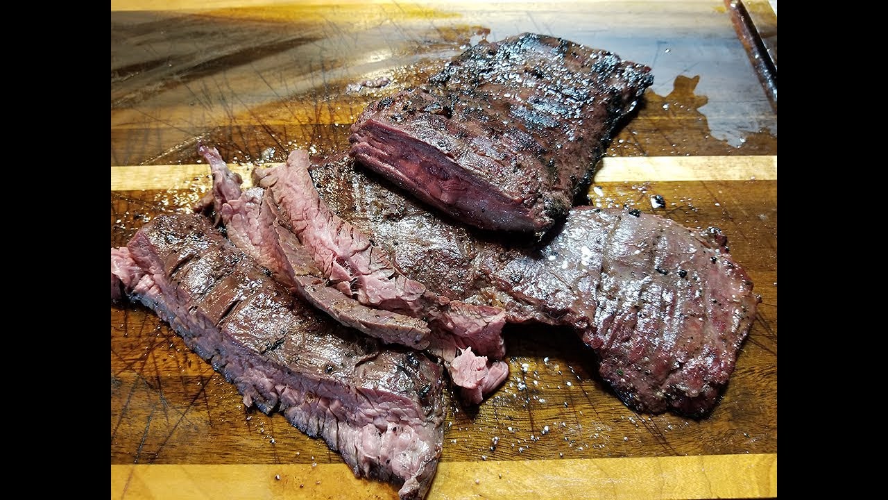 How To Cook The Perfect Skirt Steak For Fajitas | Reverse Sear - YouTube