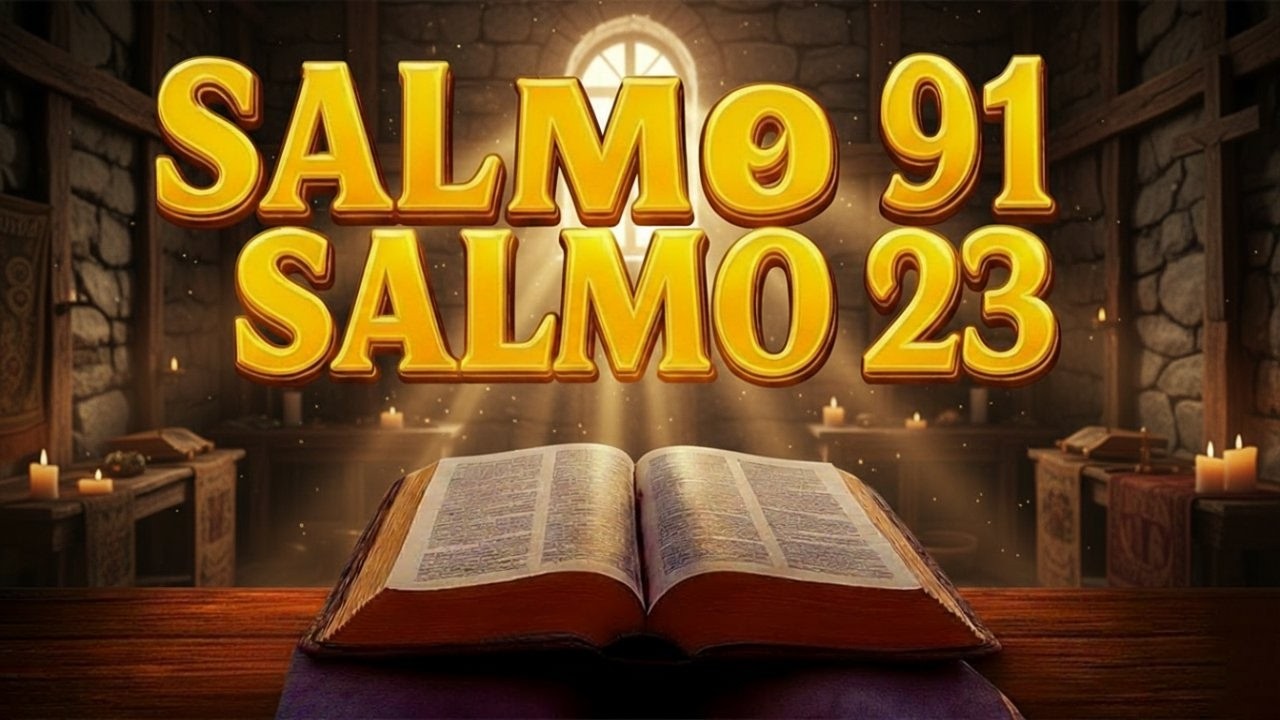 ORAÇÃO DO DIA 27 DE FEVEREIRO - SALMO 91 e SALMO 23 | As duas ORAÇÕES MAIS PODEROSAS da BÍBLIA