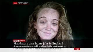 Gmbs Kelly Andrews On Mandatory Vaccinations For Care Staff Bbc News