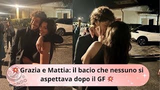 Grazia E Mattia Il Bacio Che Nessuno Si Aspettava Dopo Il Gf