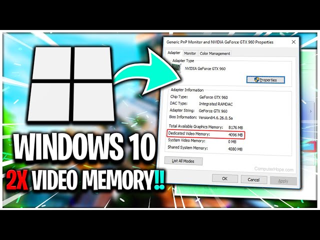 How To Increase VRAM ✅ | Double Your Dedicated Video Memory 🔥| Boost FPS - 2023 class=