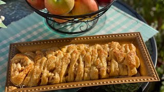 Crescent Roll Apple Strudel