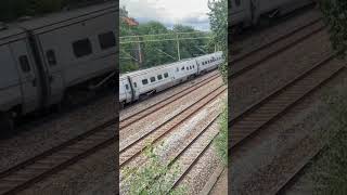 Posttåg Rc4P &amp; Dubbel kopplade X2000 passerar mellan Stuvsta och Huddinge augusti2025 #train #summer