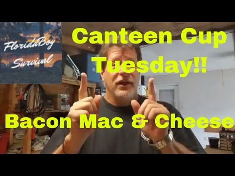 Canteen Cup Tuesday - Bacon Mac & Cheese, an old favorite...