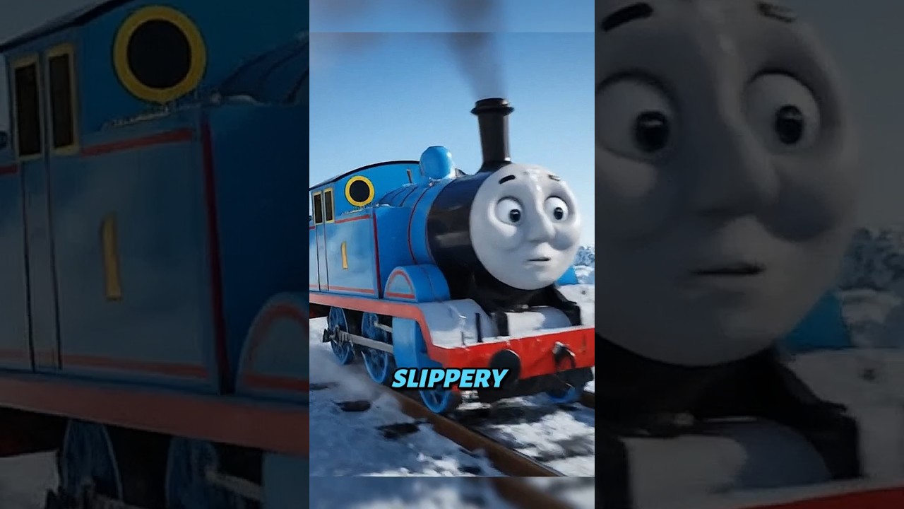 Kereta Api Thomas Jalan Licin~Thomas the Train Slippery Path🚂✨🚃😊