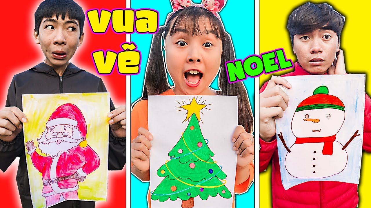 Một ngày lễ Giáng Sinh thật sự không thể thiếu được một bức tranh Noel mang ý nghĩa. Hãy xem bức tranh Noel Giáng Sinh này và đắm mình trong không khí lễ hội tuyệt vời.