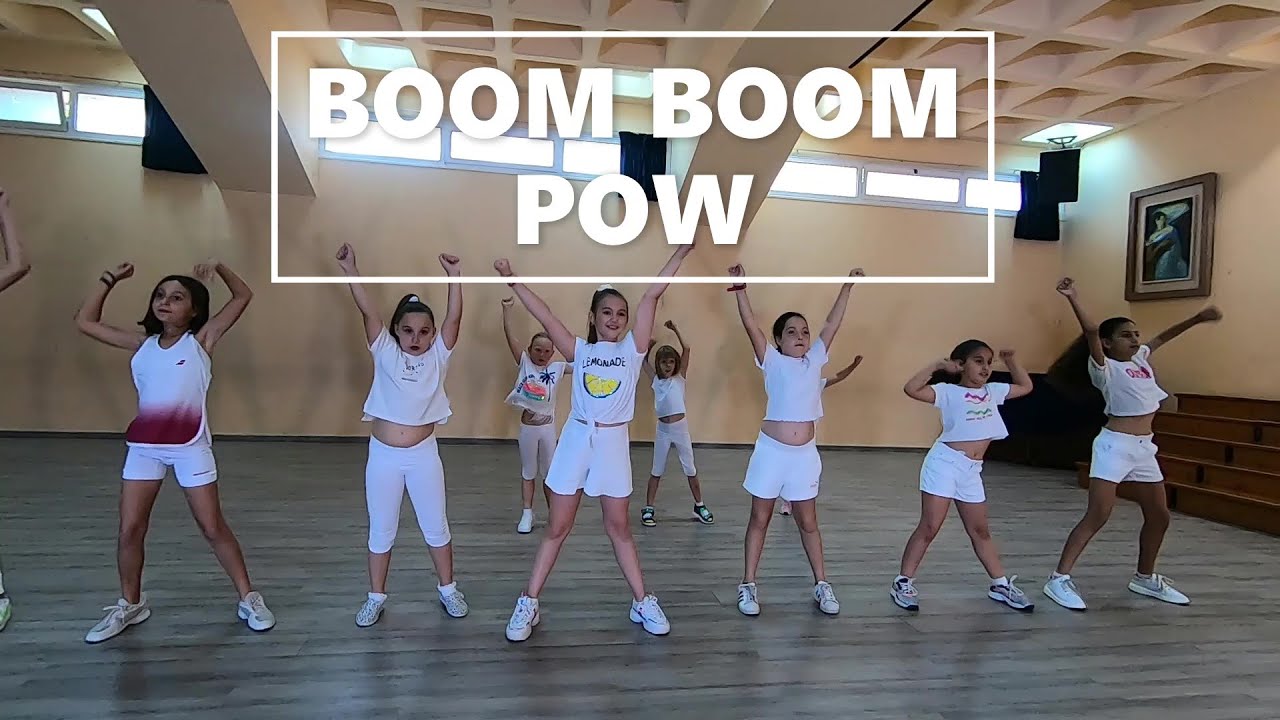 BOOM BOOM POW - BLACK EYED PEAS - DANCE VIDEO. Choreography By Ilana. Kids Hip Hop Dance Class.