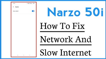 Realme Narzo 50i Network Problem Solve And Slow Internet Issue Solve