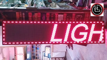 LED Sign Board | P10 LED Sign | Lighting Lab