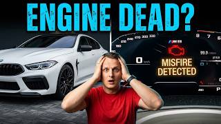 BMW M8 CHECK ENGINE HORROR I'M COOKED - PART 2 #DIY