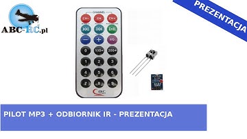 Pilot MP3 z odbiornikiem podczerwieni (IR) - ABC-RC.PL