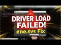 How to fix A driver cannot load on this device ene sys Windows 11