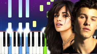 Shawn Mendes, Camila Cabello - Señorita  (Piano Tutorial) chords