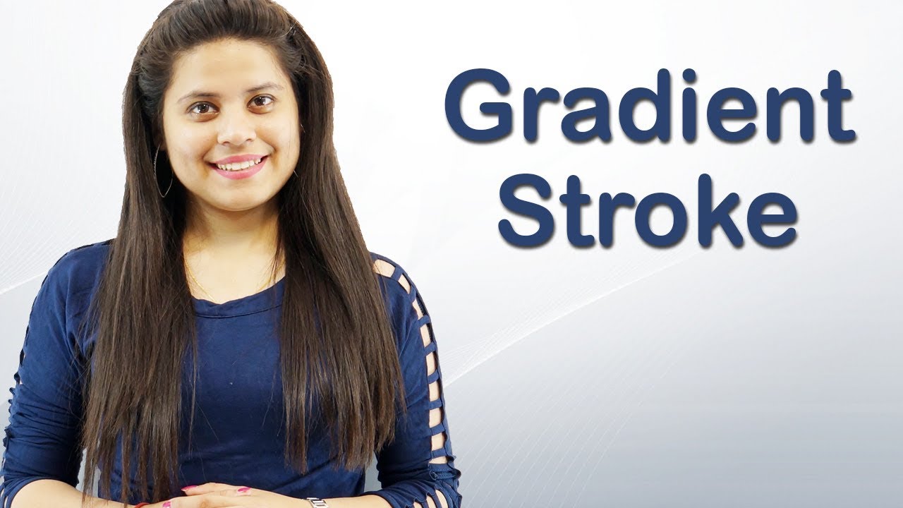 Adding gradients to stroke lines in Adobe Illustrator - Hindi Tutorial ...