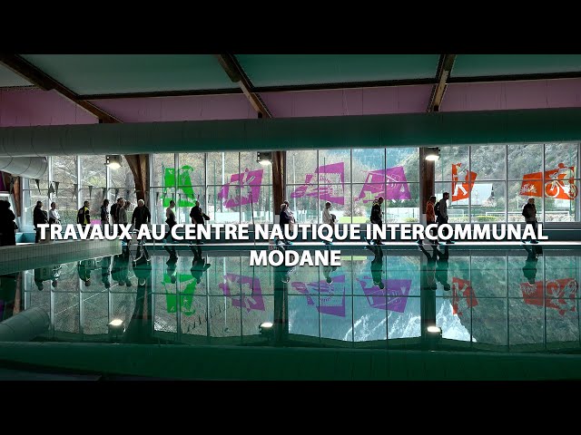Travaux au centre nautique intercommunal - Modane