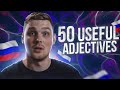 50 absolute basic adjectives in Russian!