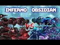 PvZ1 Fusion 3.1 Challenges!!! Inferno Vs Obsidian | Who Will Win???