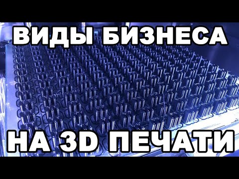 ВИДЫ БИЗНЕСА НА 3D ПЕЧАТИ, 3д печать как помощь или самостоятельный бизнес.