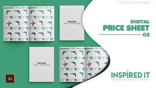 How to create catalogue design in illustrator | Inspired IT | Catalogue design - 05