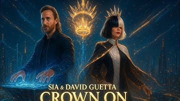 Sia and David Guetta — Crown On (AI Version | Lyric Video)