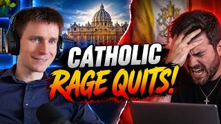 Youre Delusional! Catholic RAGE QUITS After Being Challenged @NeedGodnet