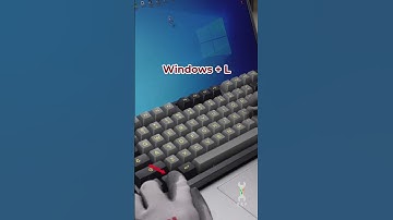 Cách khóa màn hình máy tính một cách nhanh chóng #windows