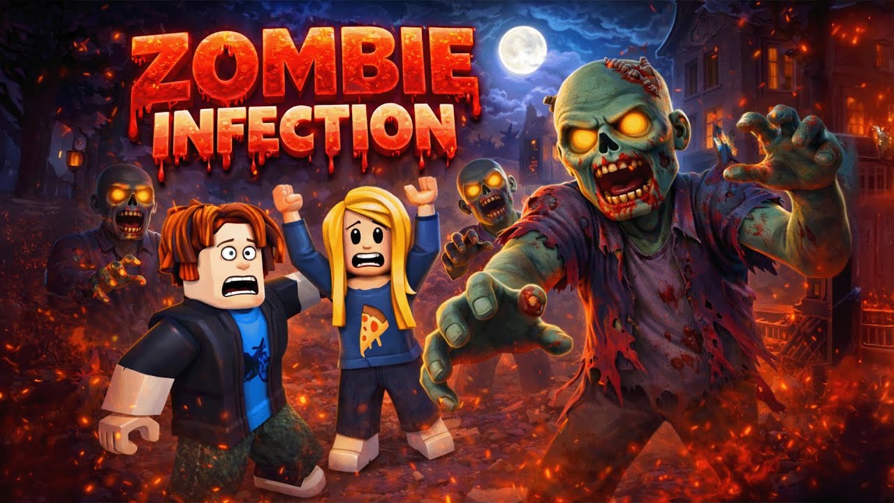 😱 ZOMBIE INFECTION | Human Vs Zombie Battle! 🔥