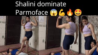 Shalini Dominate Sapnawhat Great Leg 2