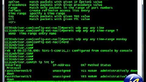 Learn how to use Time range absolute command on Cisco IOS from ccieadvisor.com