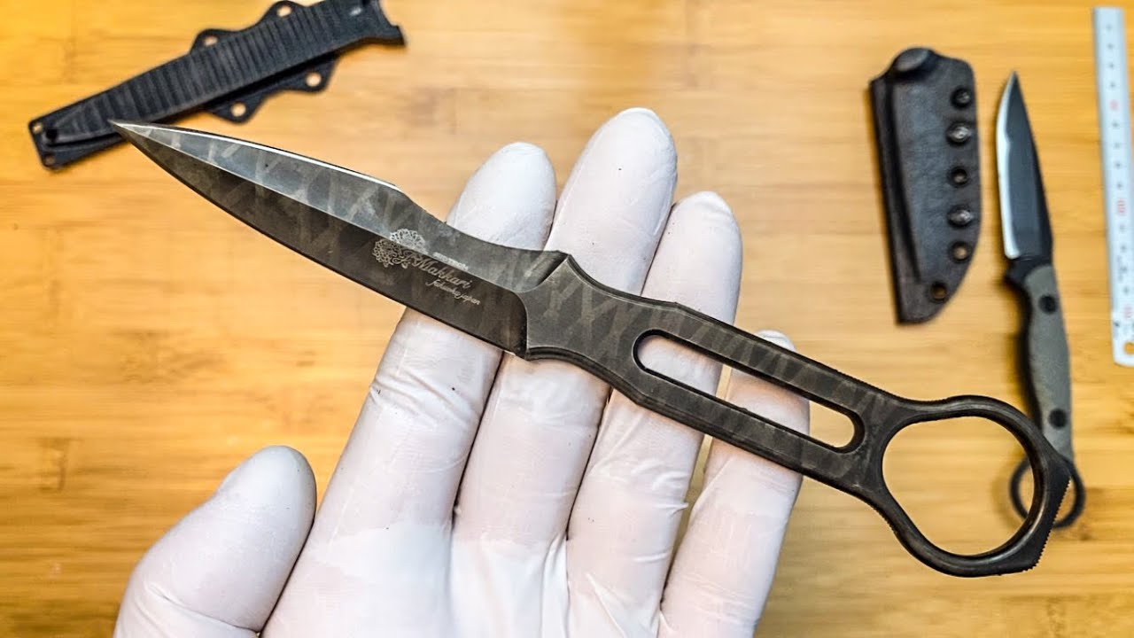 Makkari knives クナイ - YouTube