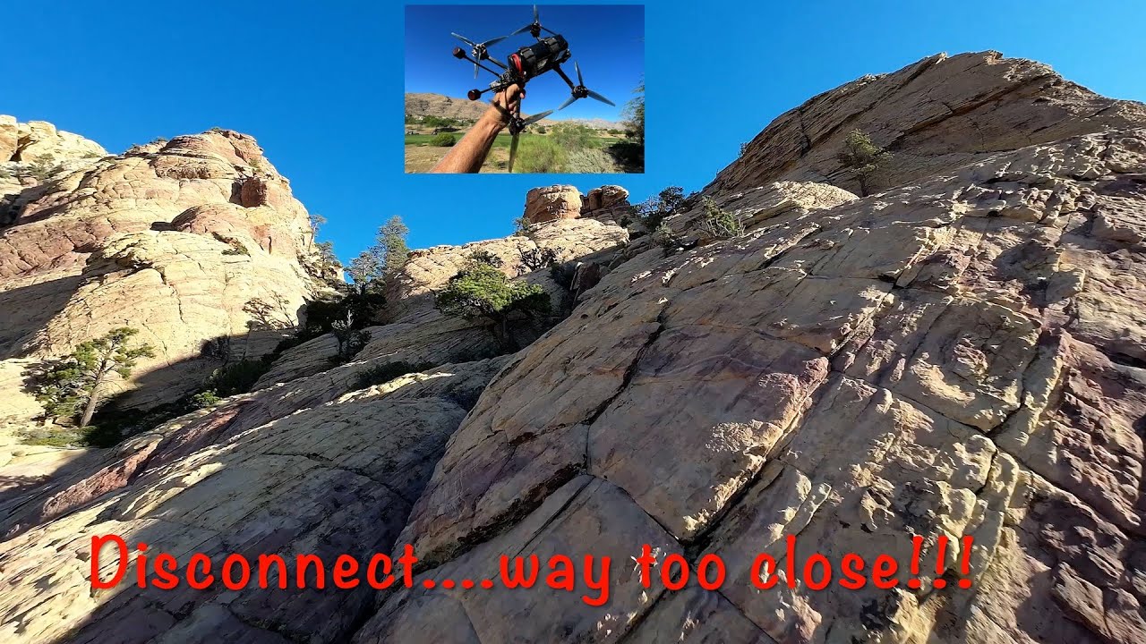 GEPRC Moz7 Failsafe and near crash top of Mountain