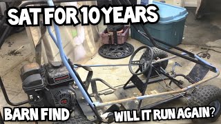 Restoring a Manco Dingo  Part1 (Barn find)