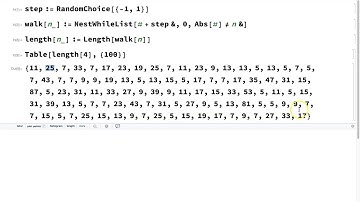 ListPlot with random walk data