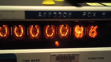 HP/Agilent 5245L Electronic Counter working with my 652A Test Oscillator