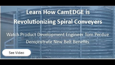 Cageless Spiral Conveyor System Demonstration