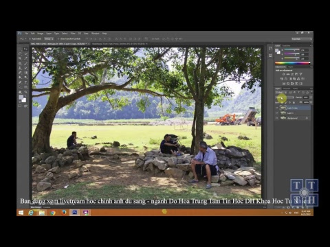 [Thiết kế Đồ Họa] Học Photoshop - Chỉnh ảnh dư sáng cùng TTTH - YouTube Đào tạo Đồ họa