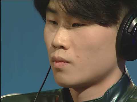 AI 업스케일 | [2001.03.23] 2001 한빛소프트배 온게임넷 스타리그 16강 C조 6경기 (홀 오브 발할라) 홍진호(Zerg) vs <strong>국기봉</strong>(Terran)