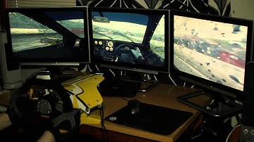DiRT 3 Eyefinity test