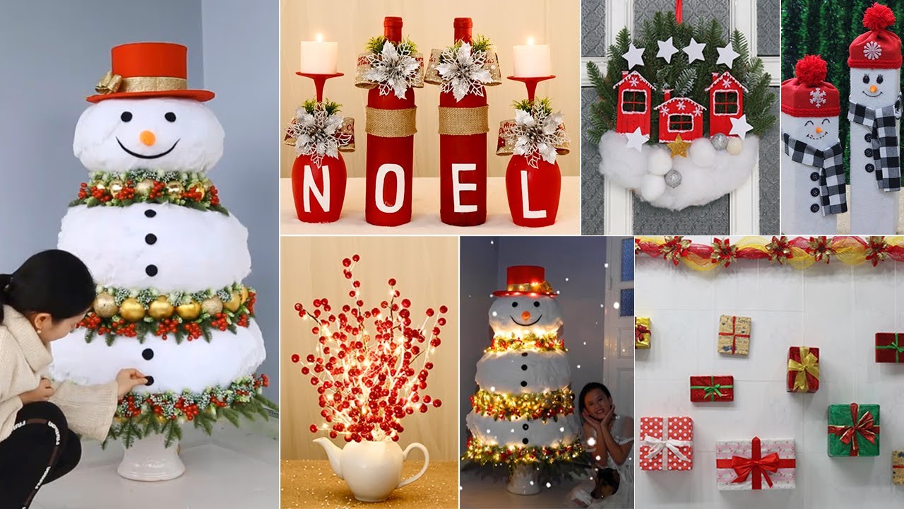 10 Diy christmas decorations 2022???? New Christmas decoration ideas ...