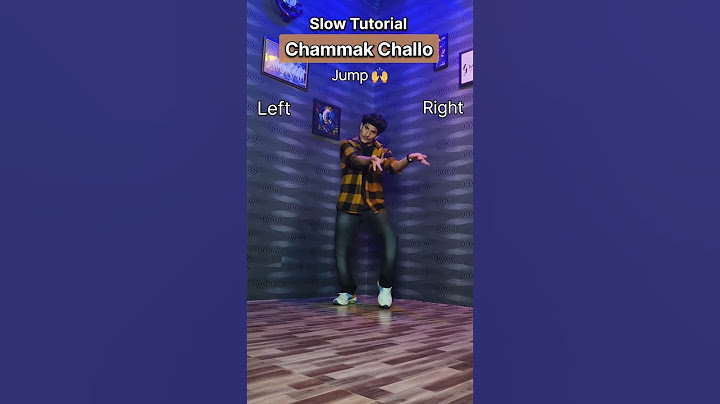 Chammak Challo😍✨️|| Slow Tutorial || #dance #bollywood #hooksteps