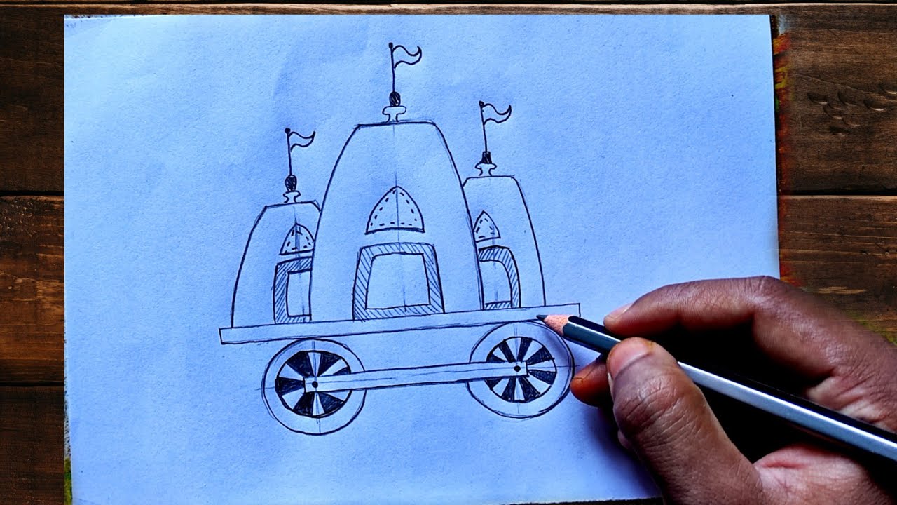 Art with AD - Rath Yatra composition with watercolor... | Facebook