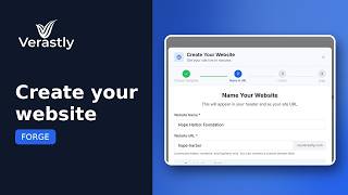 Full Verastly Forge: Create Your Website Update