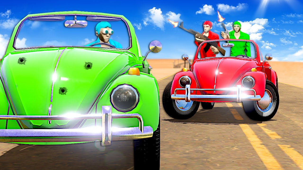 DESERT RACE TURNS INTO MANHUNT CHASE! (The Long Drive)