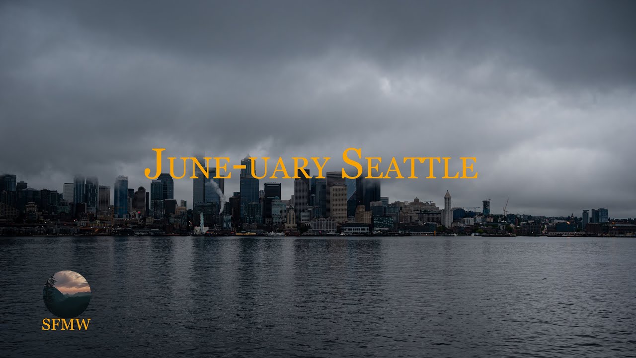 Escaping June-uary with a Ferry Trip from Seattle to Bainbridge in 4k ...