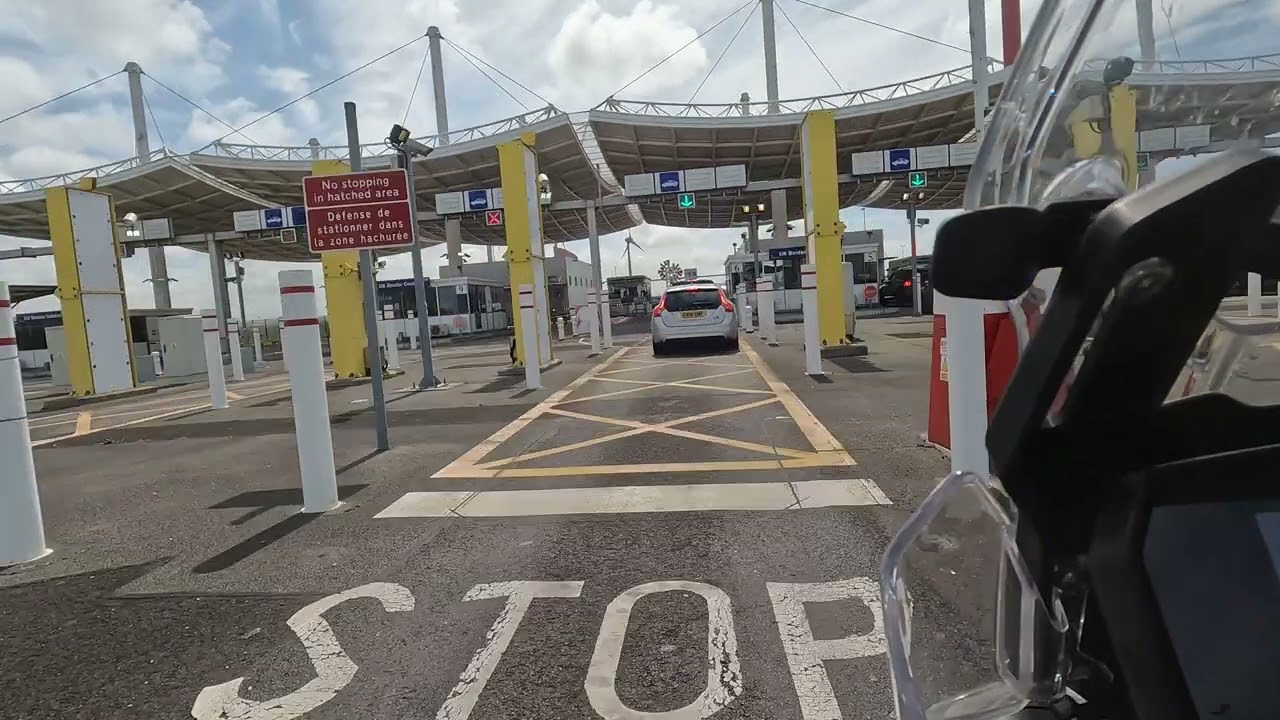 Using Eurotunnel with a Motorcycle Coquelles / Calais Terminal